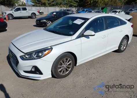 2019 Hyundai Sonata Se z USA, uszkodzony, nr VIN 5NPE24AF4KH755572